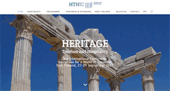 Desktop Screenshot of heritagetourismhospitality.org
