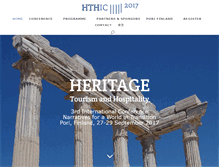 Tablet Screenshot of heritagetourismhospitality.org